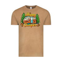 Vintage Camel happy camper Vintage Tee - Zillion Design Studio