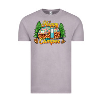 Vintage Zinc happy camper Vintage Tee - Zillion Design Studio