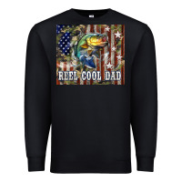 Black Western Reel Cool Dad Bass Premium Sweatshirt - LillyAllenDesigns