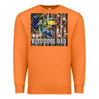 Western Reel Cool Dad Bass Premium Sweatshirt | Teevron
