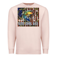 Pale Pink Western Reel Cool Dad Bass Premium Sweatshirt - LillyAllenDesigns