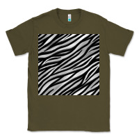 Army Green Zebra Seamless Pattern, Classic Tee - BundleAndBundleShop