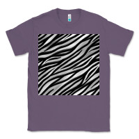 Lavender Zebra Seamless Pattern, Classic Tee - BundleAndBundleShop