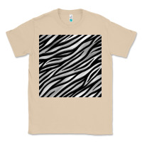 Mushroom Zebra Seamless Pattern, Classic Tee - BundleAndBundleShop