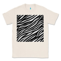 Natural Zebra Seamless Pattern, Classic Tee - BundleAndBundleShop
