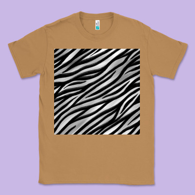 Zebra Seamless Pattern, Classic Tee Designed By Bundleandbundleshop