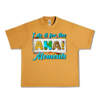 Peanut Butter i do it for the aha moments Urban Heavy Tee - texasbilliewilder