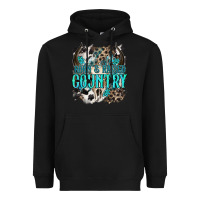 Black born  raised country Heavyweight Hoodie - NancyCooperArtShop