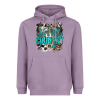 Born  Raised Country Heavyweight Hoodie | Teevron