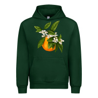 Forest Green Tangerine Urban Hoodie - LillyAllenDesigns