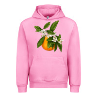 Fuchsia Pink Tangerine Urban Hoodie - LillyAllenDesigns
