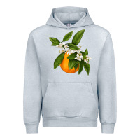 Heather Grey Tangerine Urban Hoodie - LillyAllenDesigns