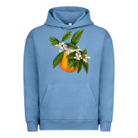 Pigment Pebble Blue Tangerine Urban Hoodie - LillyAllenDesigns