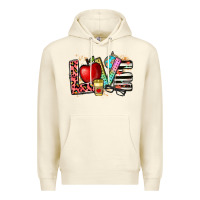 Sandshell love teacher Premium Hoodie - NancyCooperArtShop