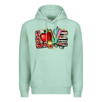 Seafoam love teacher Premium Hoodie - NancyCooperArtShop