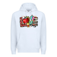 White love teacher Premium Hoodie - NancyCooperArtShop