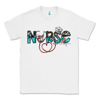 White nurse Classic Tee - SublimationCraftShop