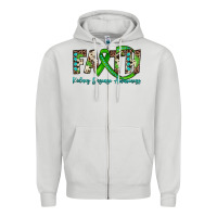 Dove Grey faith kidney disease awareness Zipper Hoodie - JahusDesignShop