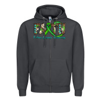 Smoke faith kidney disease awareness Zipper Hoodie - JahusDesignShop