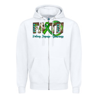 White faith kidney disease awareness Zipper Hoodie - JahusDesignShop
