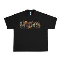 Black western mama with highland cow Urban Heavy Tee - RanaPortraitStore