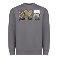 Storm peace love eyes Heavyweight Sweatshirt - MaliasSmallBusiness