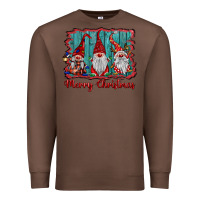 Chestnut merry christmas gnomes Premium Sweatshirt - BarkalooDesign
