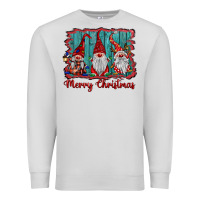Dove Grey merry christmas gnomes Premium Sweatshirt - BarkalooDesign