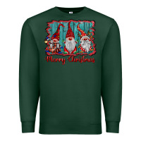 Sports Green merry christmas gnomes Premium Sweatshirt - BarkalooDesign