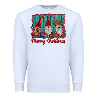 White merry christmas gnomes Premium Sweatshirt - BarkalooDesign