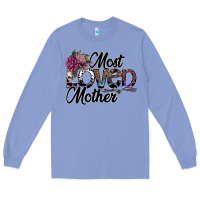 Colony Blue most loved mother Long Sleeve Tee - SublimationCraftShop