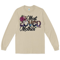 Mushroom most loved mother Long Sleeve Tee - SublimationCraftShop