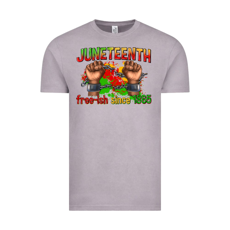 Juneteenth Free Ish Since 1865 Vintage Tee by texasbilliewilder | Teevron