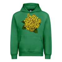 Emerald Oregon Grape Flower Illustrations Urban Hoodie - LillyAllenDesigns