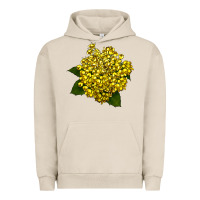 Pigment French Oak Oregon Grape Flower Illustrations Urban Hoodie - LillyAllenDesigns