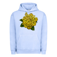 Pigment Grape Ice Oregon Grape Flower Illustrations Urban Hoodie - LillyAllenDesigns