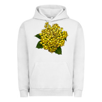 Pigment Lunar Rock Oregon Grape Flower Illustrations Urban Hoodie - LillyAllenDesigns