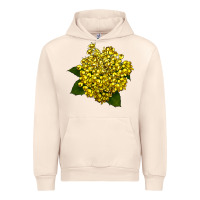 Sandshell Oregon Grape Flower Illustrations Urban Hoodie - LillyAllenDesigns