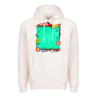 Pale Pink school add your own text Premium Hoodie - NancyCooperArtShop