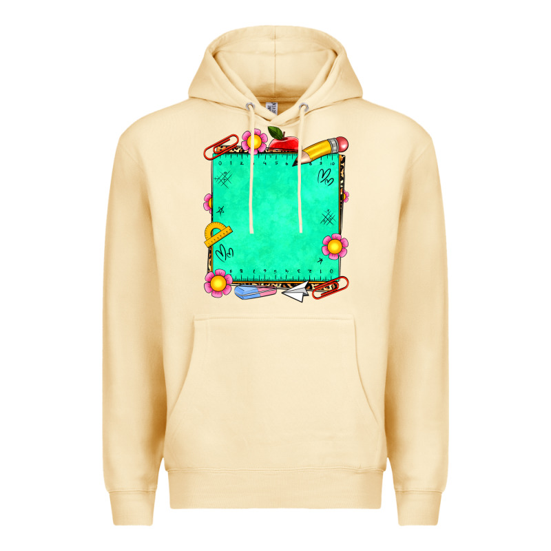 School Add Your Own Text Premium Hoodie by NancyCooperArtShop | Teevron