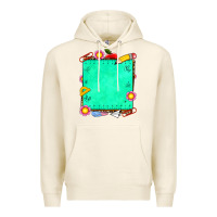 Tofu school add your own text Premium Hoodie - NancyCooperArtShop