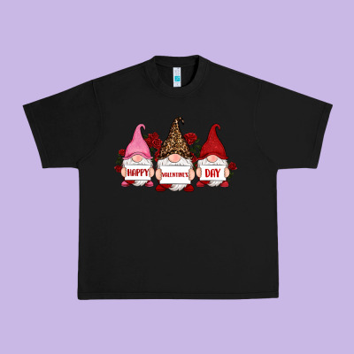 Happy Valentine's Day Dno Es With Rose Urban Heavy Tee Designed By Ranaportraitstore