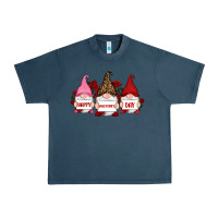 Midnight Navy happy valentine's day dno es with rose Urban Heavy Tee - RanaPortraitStore