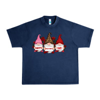 Navy happy valentine's day dno es with rose Urban Heavy Tee - RanaPortraitStore