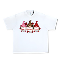 White happy valentine's day dno es with rose Urban Heavy Tee - RanaPortraitStore
