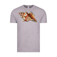 Vintage Zinc sea   shell Vintage Tee - BarkalooDesign