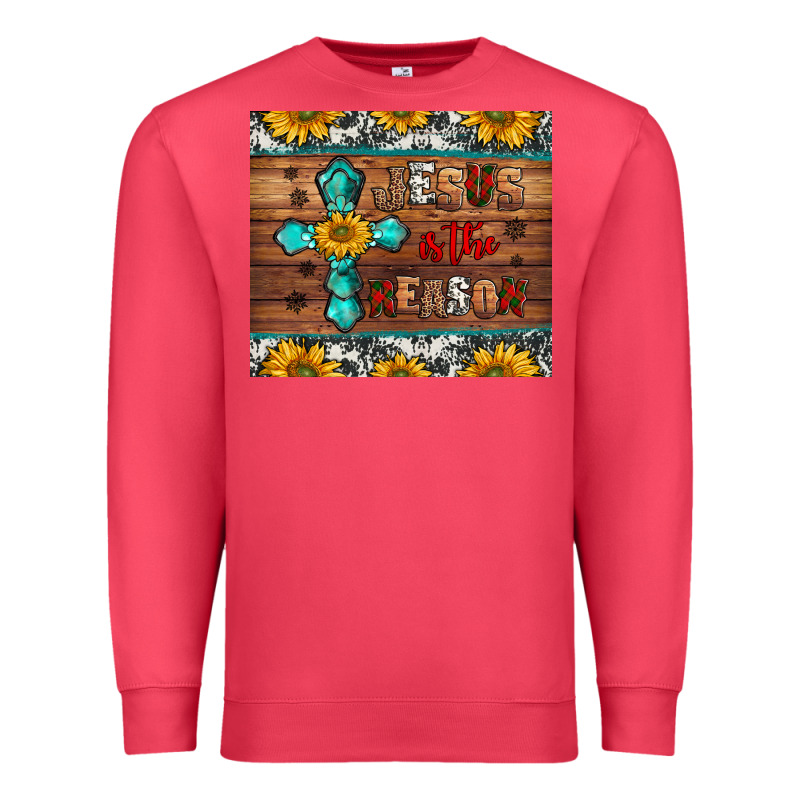 Jesus Is The Reason Christmas Premium Sweatshirt by Jasminsmagicworld | Teevron