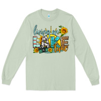 Matcha living on lake time Long Sleeve Tee - HRA Design Shop