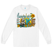 White living on lake time Long Sleeve Tee - HRA Design Shop