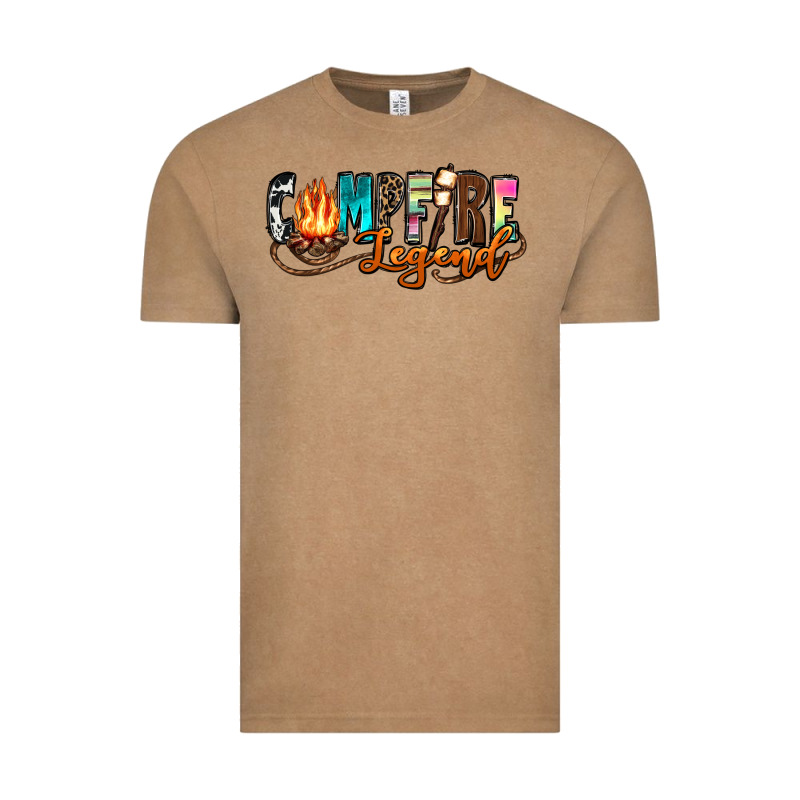 Campfire Legend Vintage Tee by Zillion Design Studio | Teevron